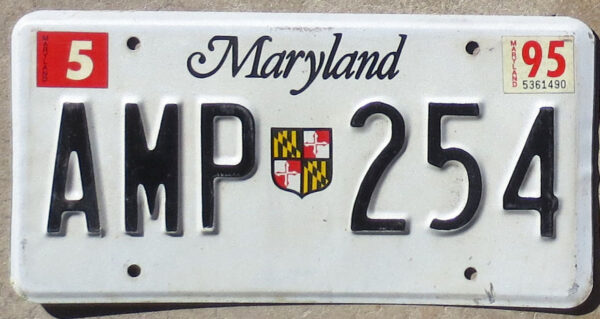 1995 Maryland vg+