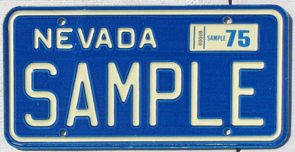 1975 Nevada sample exc+