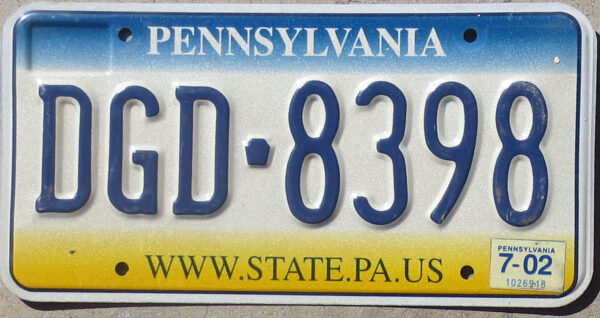 2002 Pennsylvania vg