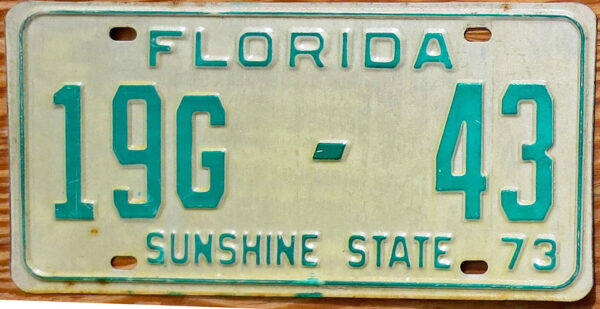 1973 Florida commercial nearly mint