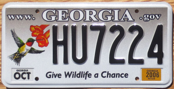 2006 Georgia wildlife nearly mint