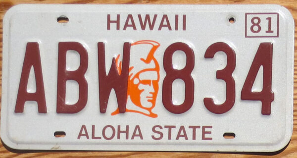 1981 Hawaii vg+