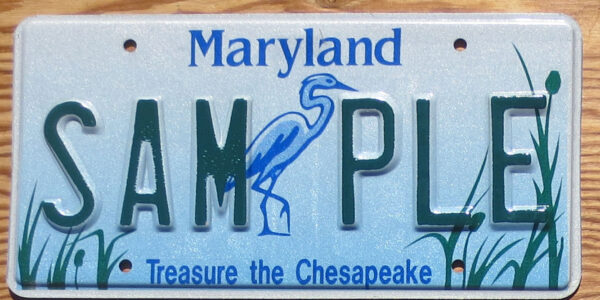 1990 base Maryland Treasure the Chesapeake sample mint