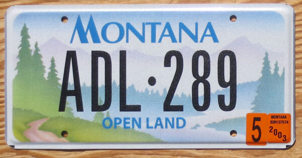 2003 Montana Open Land mint