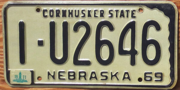 1971 Nebraska vg