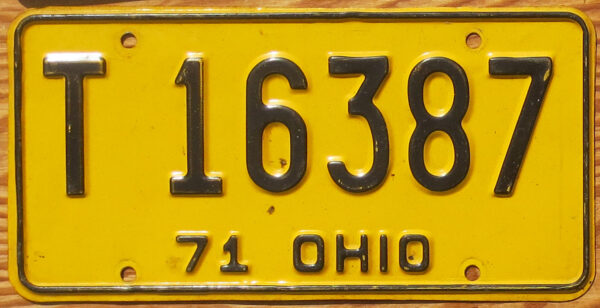 1971 Ohio vg