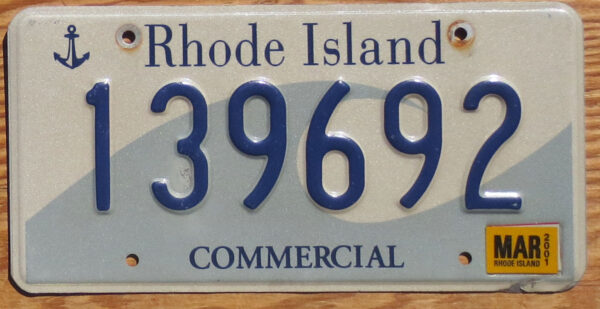 2001 Rhode Island commercial vg