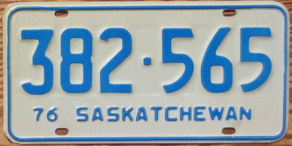 1976 Saskatchewan mint