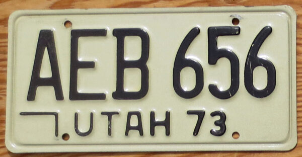 1973 Utah vg